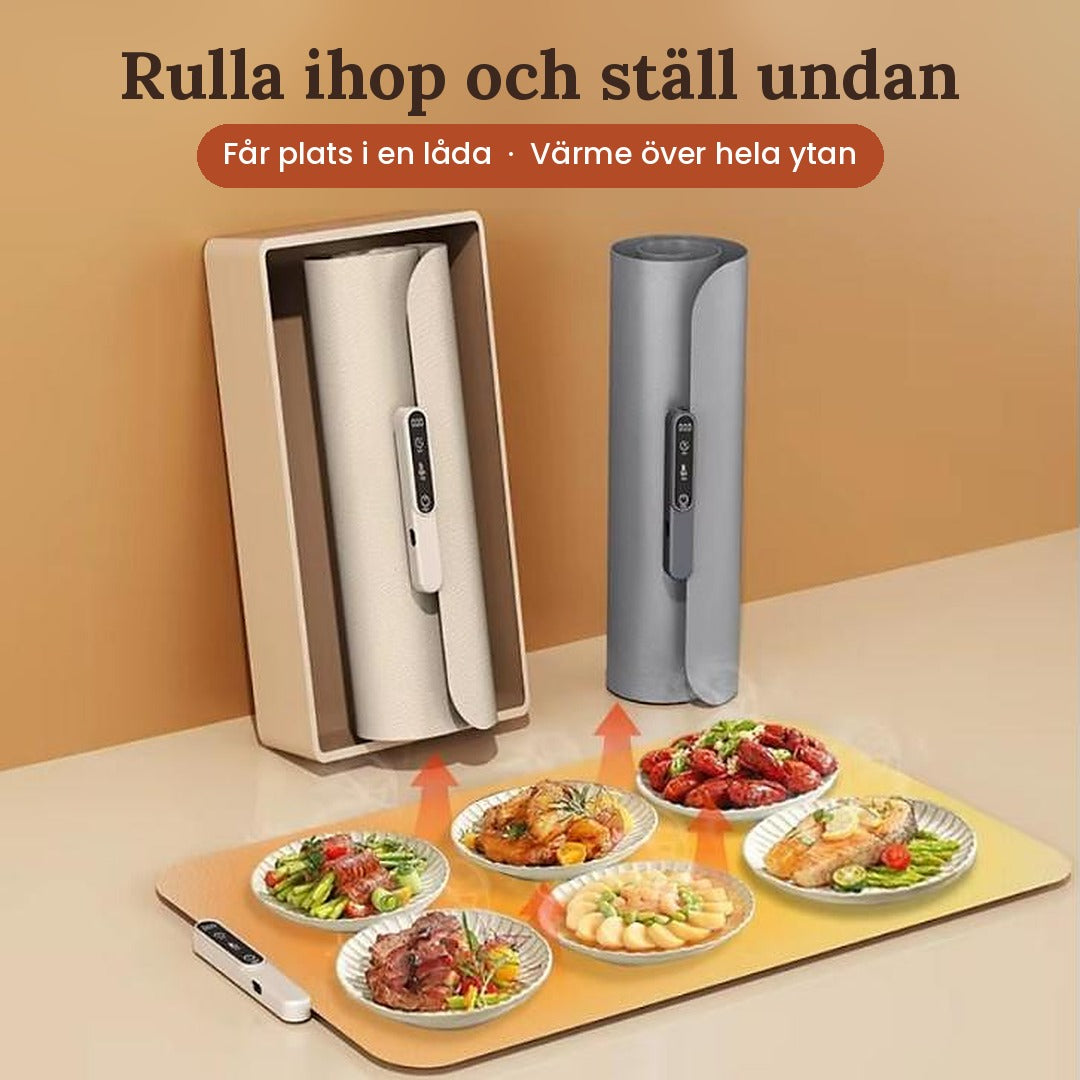 Varmbord värmematta för mat