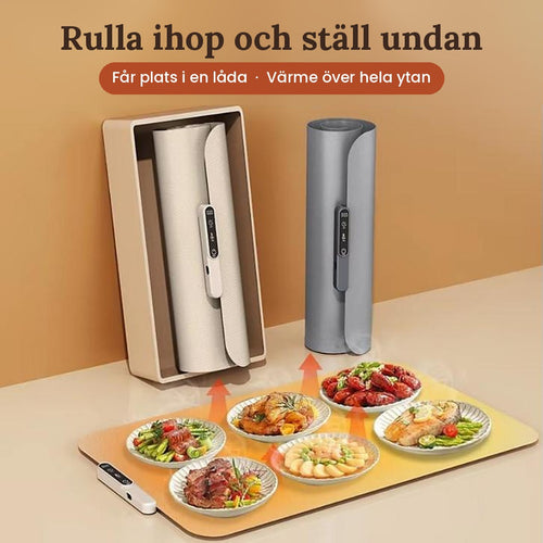 Varmbord värmematta för mat