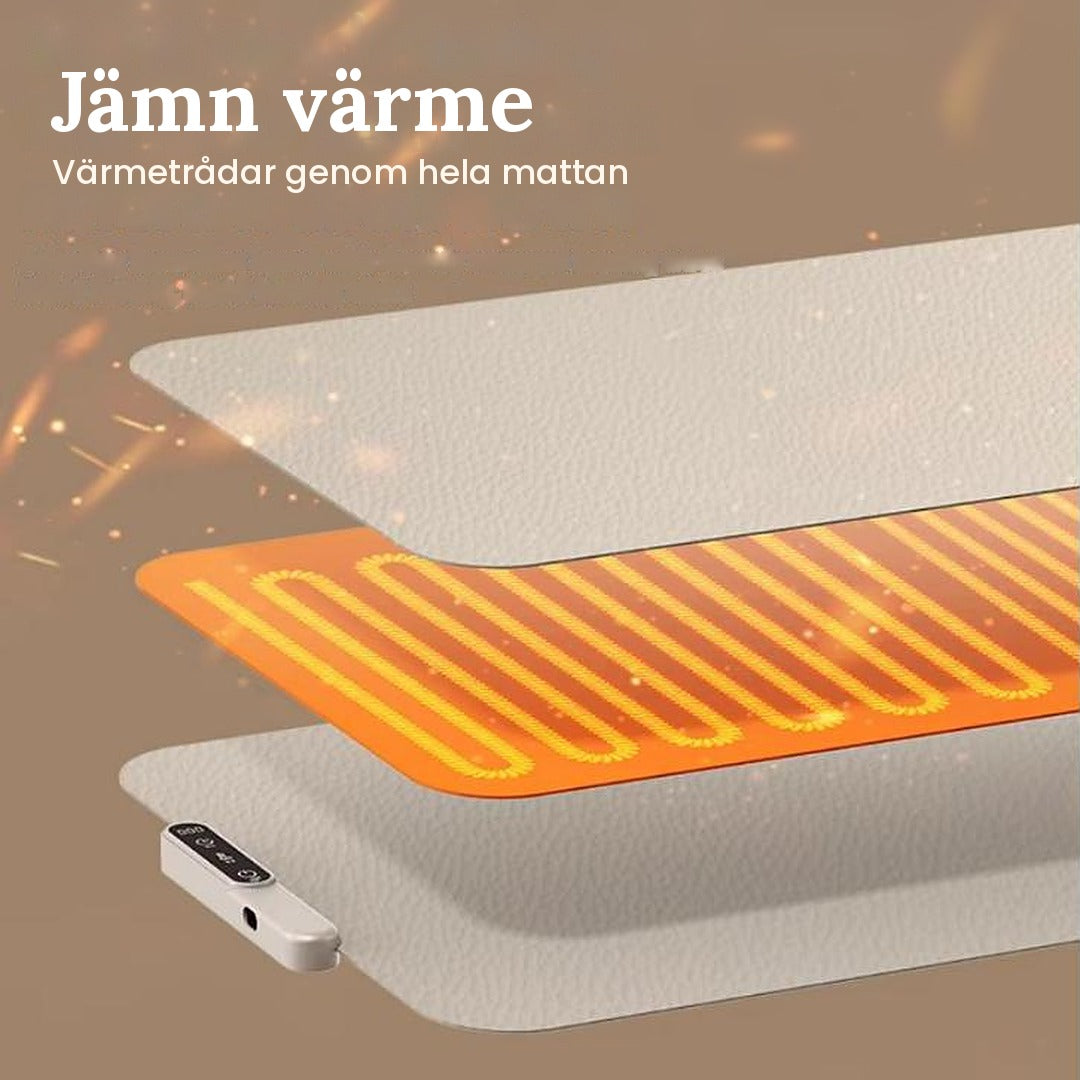Varmbord värmematta för mat
