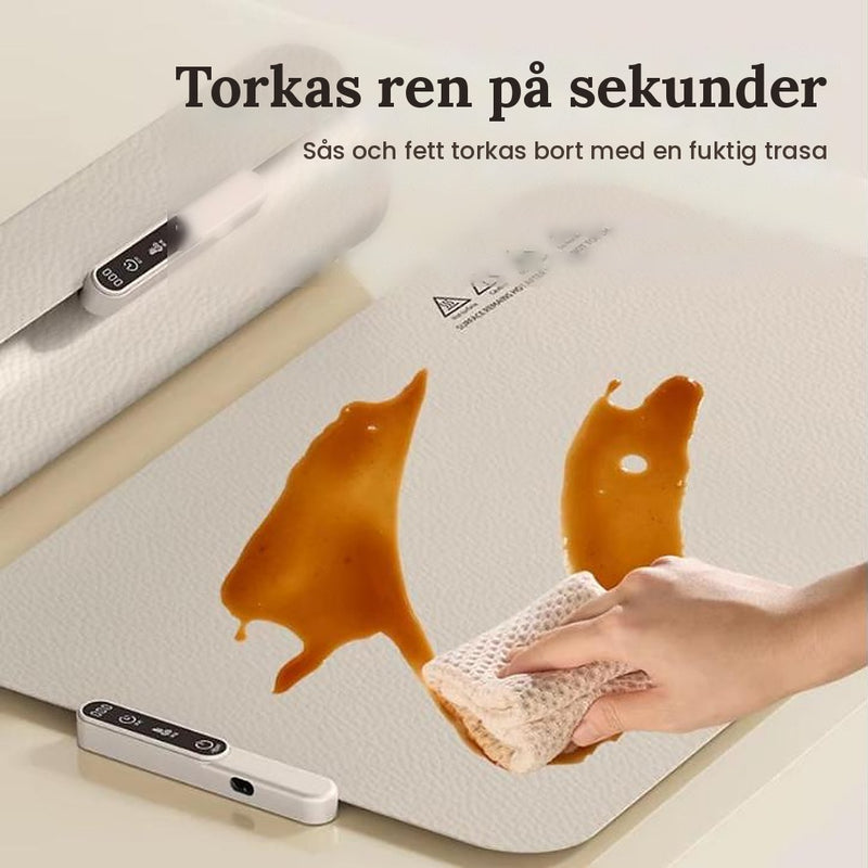 Varmbord värmematta för mat